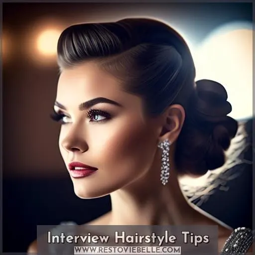 Interview Hairstyle Tips