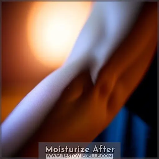 Moisturize After