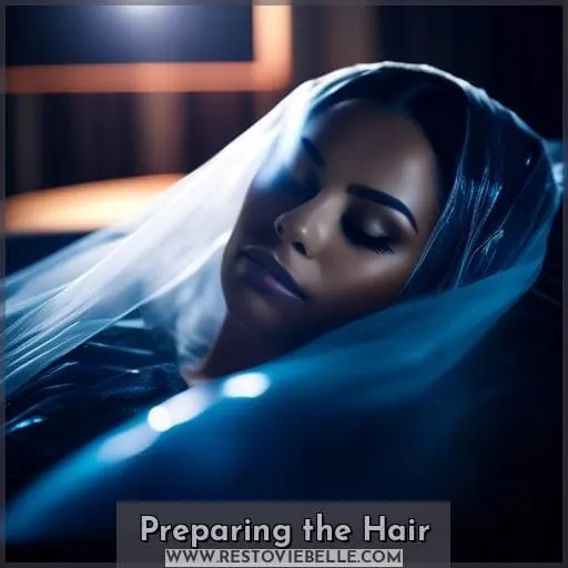 Preparing the Hair