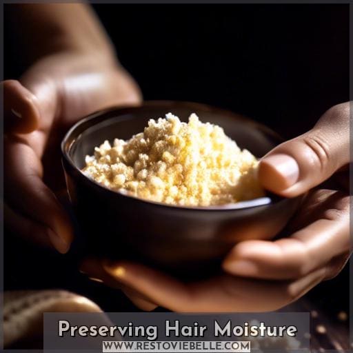 Preserving Hair Moisture
