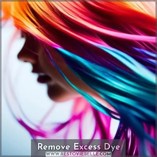 Remove Excess Dye