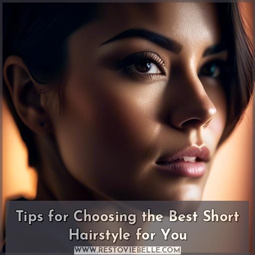 Tips for Choosing the Best Short Hairstyle for You