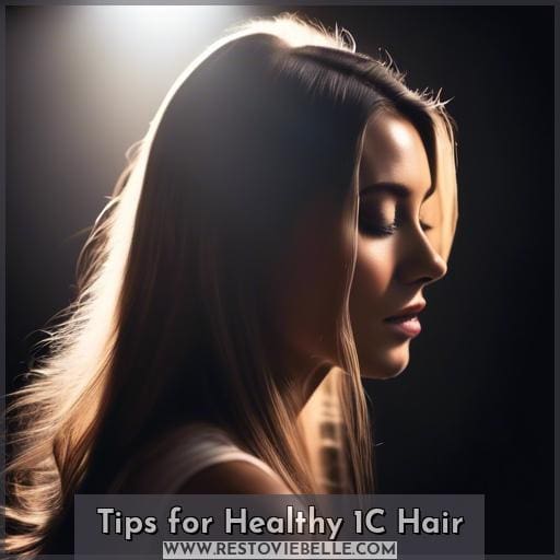 Tips for Healthy 1C Hair