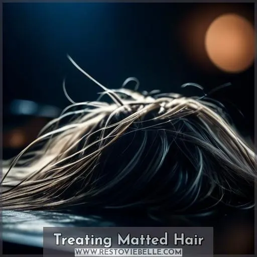 Treating Matted Hair