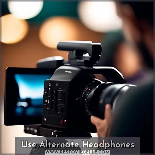 Use Alternate Headphones