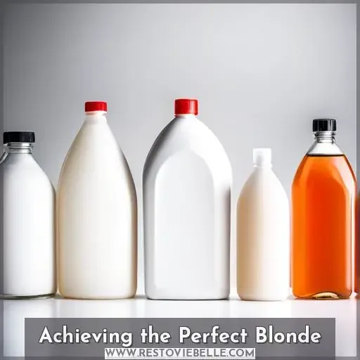 Achieving the Perfect Blonde