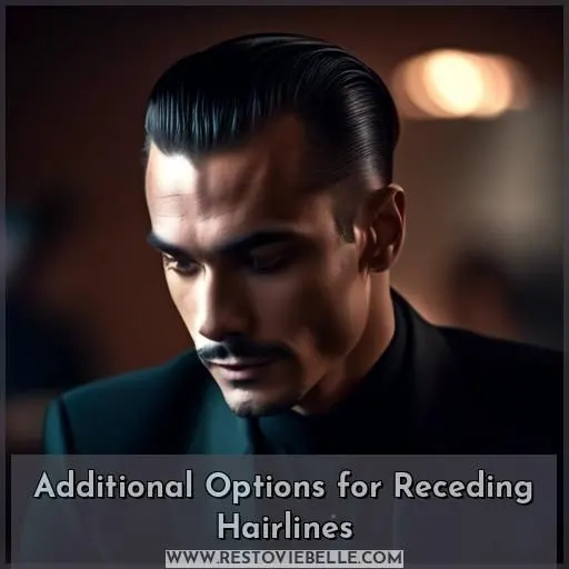 Additional Options for Receding Hairlines