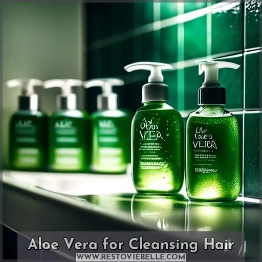 Aloe Vera for Cleansing Hair