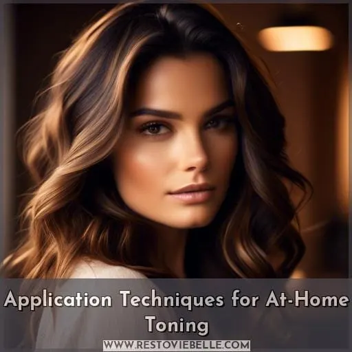 Application Techniques for At-Home Toning