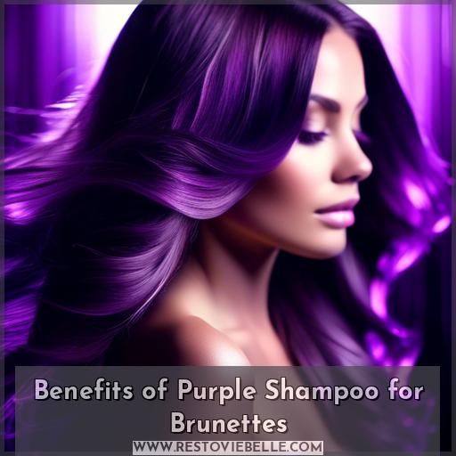 Benefits of Purple Shampoo for Brunettes