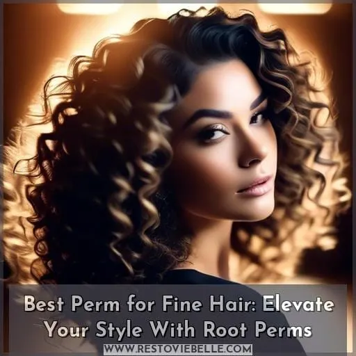 best perm for fine hair