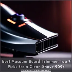 best vacuum beard trimmer