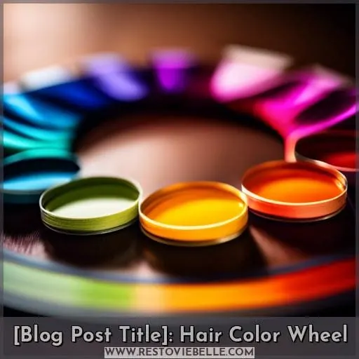 [Blog Post Title]: Hair Color Wheel