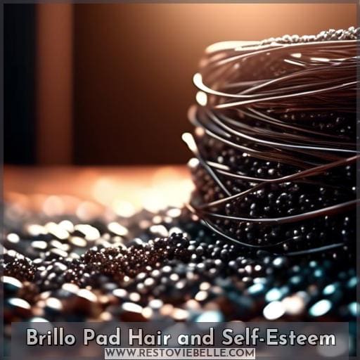 Brillo Pad Hair and Self-Esteem Brillo Pad Hair and Self-Esteem