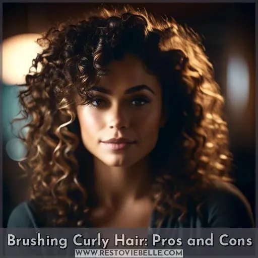 Brushing Curly Hair: Pros and Cons