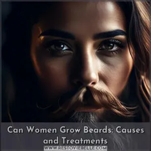 can women grow beards
