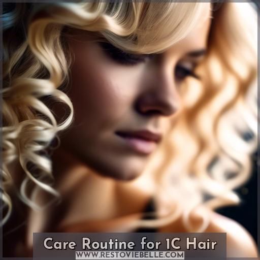 Care Routine for 1C Hair
