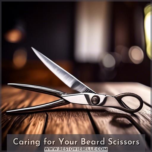 Caring for Your Beard Scissors