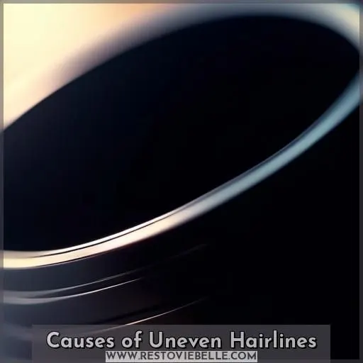 Causes of Uneven Hairlines