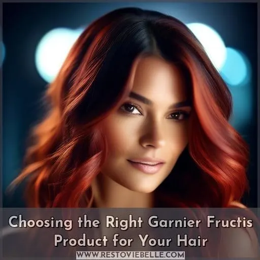 Choosing the Right Garnier Fructis Product for Your Hair