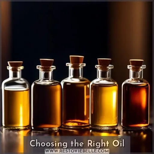 Choosing the Right Oil