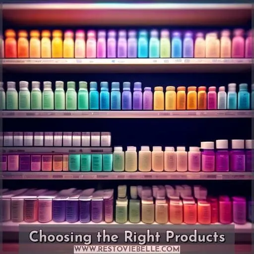 Choosing the Right Products