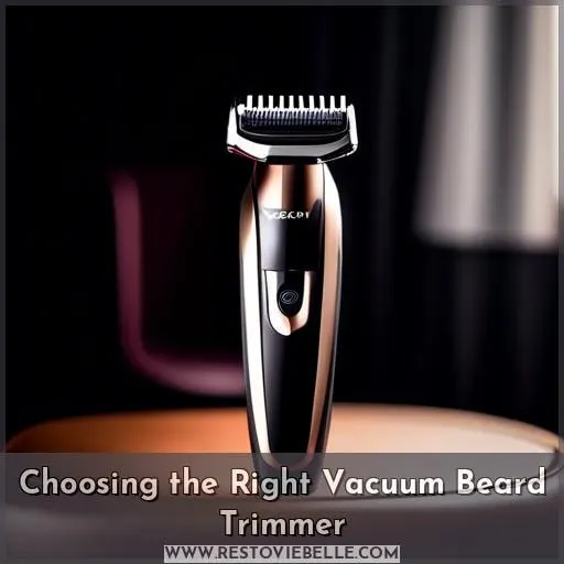 Choosing the Right Vacuum Beard Trimmer