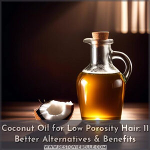 coconut oil for low porosity hair