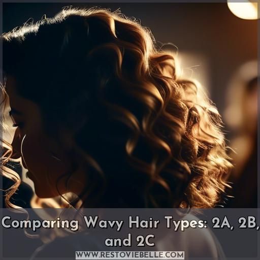 Comparing Wavy Hair Types: 2A, 2B, and 2C