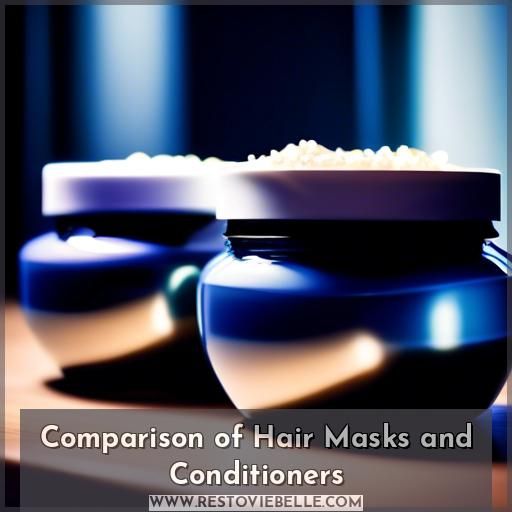 Comparison of Hair Masks and Conditioners