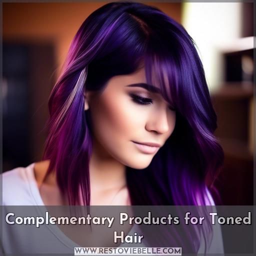 Complementary Products for Toned Hair
