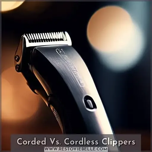 Corded Vs. Cordless Clippers