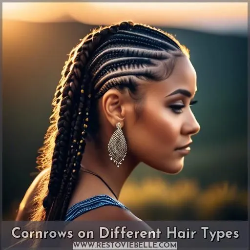 Cornrows on Different Hair Types