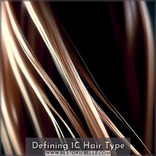 Defining 1C Hair Type