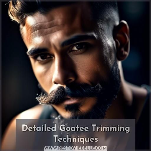 Detailed Goatee Trimming Techniques