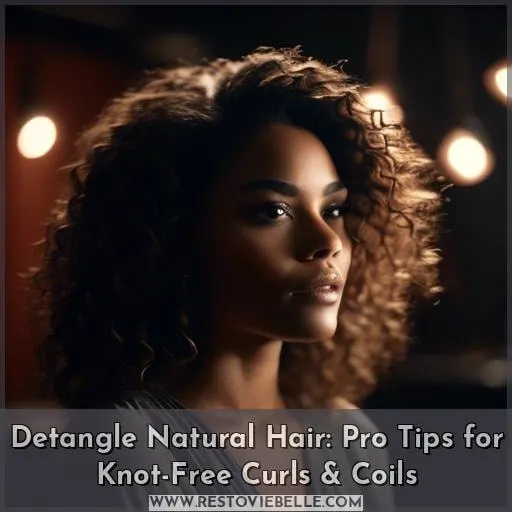 detangle natural hair