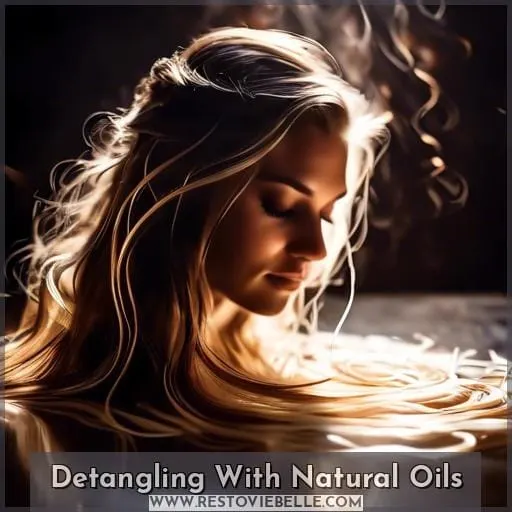 Detangling With Natural Oils