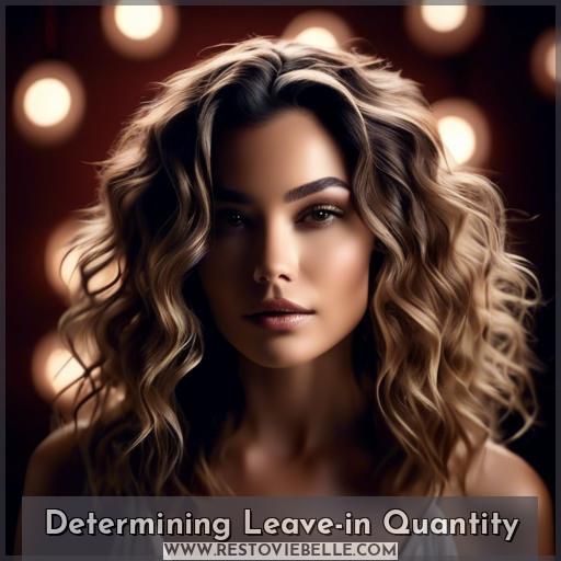 Determining Leave-in Quantity