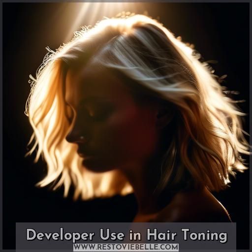 Developer Use in Hair Toning