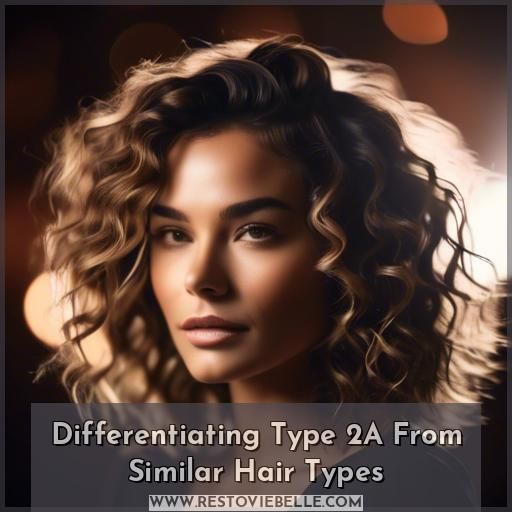 Differentiating Type 2A From Similar Hair Types