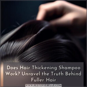 does hair thickening shampoo work