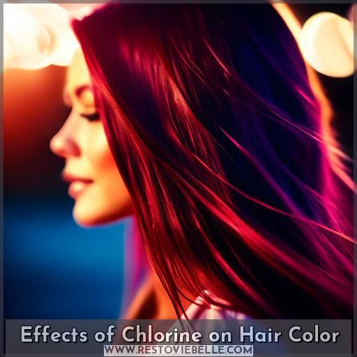 Effects of Chlorine on Hair Color