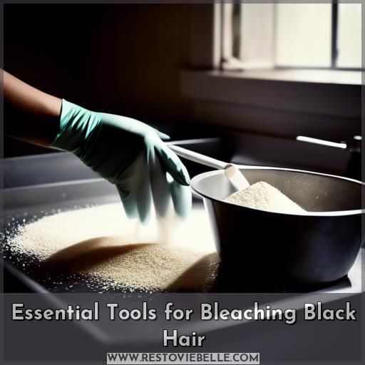 Essential Tools for Bleaching Black Hair