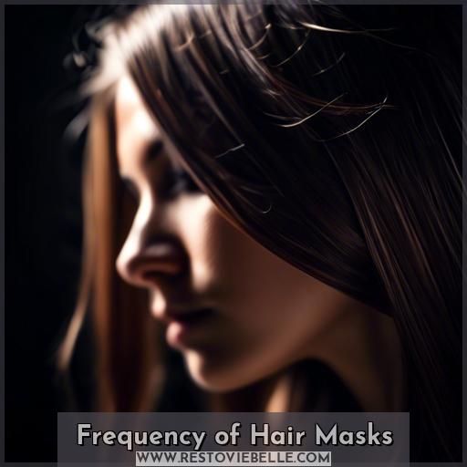 Frequency of Hair Masks Frequency of Hair Masks