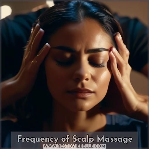 Frequency of Scalp Massage Frequency of Scalp Massage