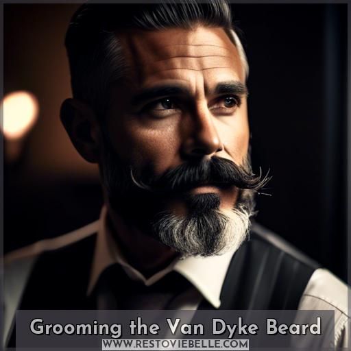 Grooming the Van Dyke Beard