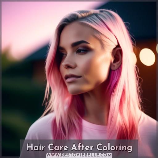 Hair Care After Coloring