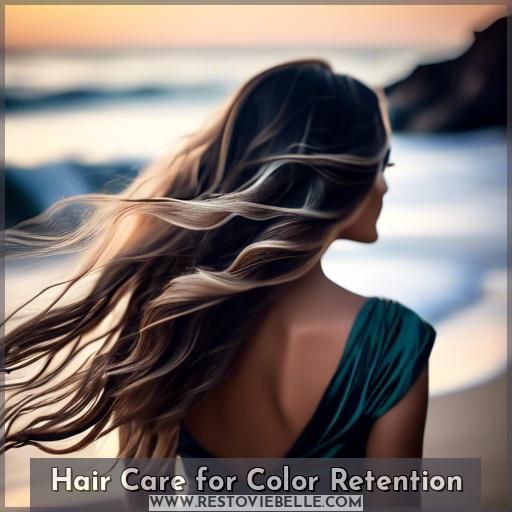 Hair Care for Color Retention