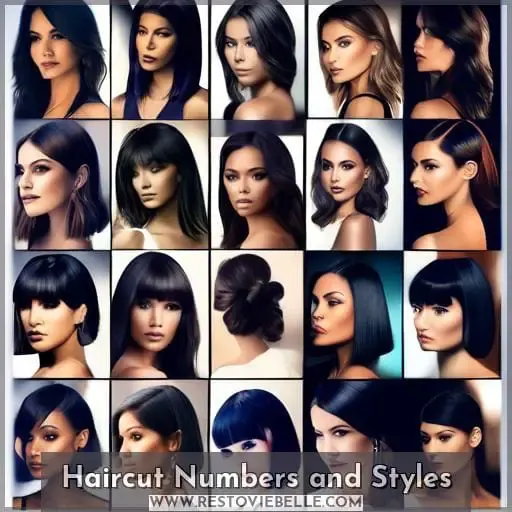 Haircut Numbers and Styles