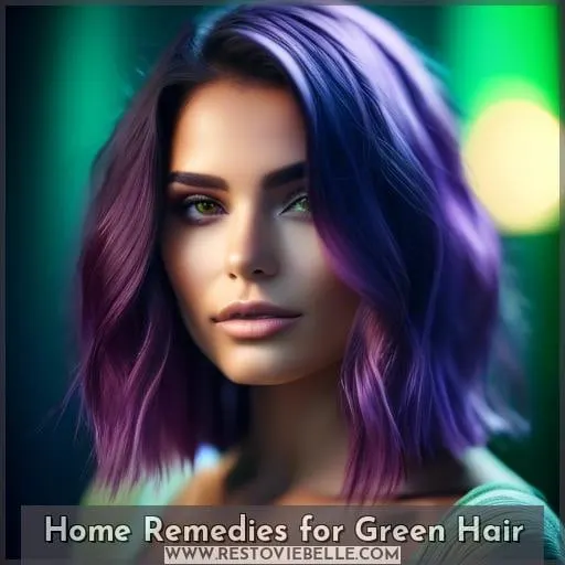 Home Remedies for Green Hair